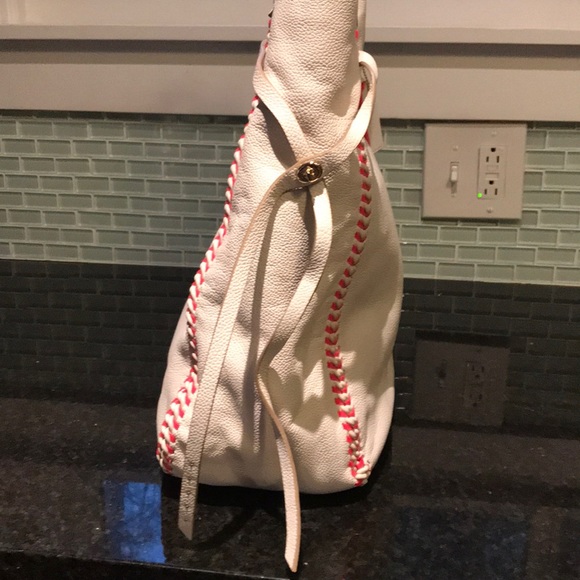 Large Beautiful Whipstitch Coach Tatum Tote - Picture 4 of 8